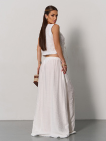 Костюм ISSA Plus модель 15174_молочный Фото