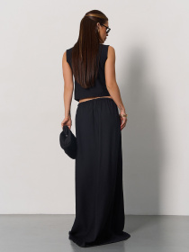 Костюм ISSA Plus модель 15174_черный Фото