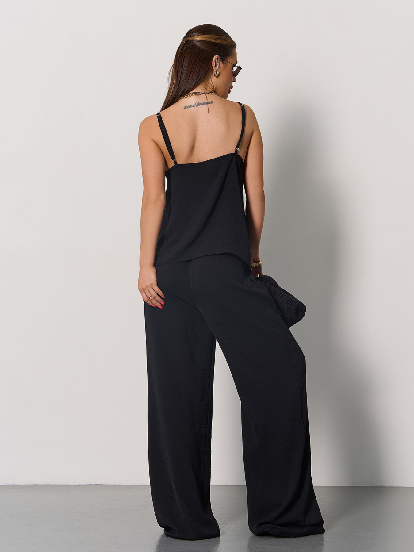 Костюм ISSA Plus модель 15175_черный Фото