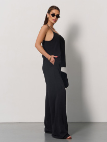 Повсякденний костюм ISSA Plus модель 15175_черный Фото