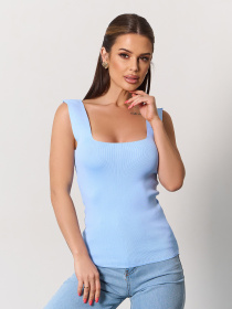 Майка ISSA Plus модель WN20-519_голубой Фото