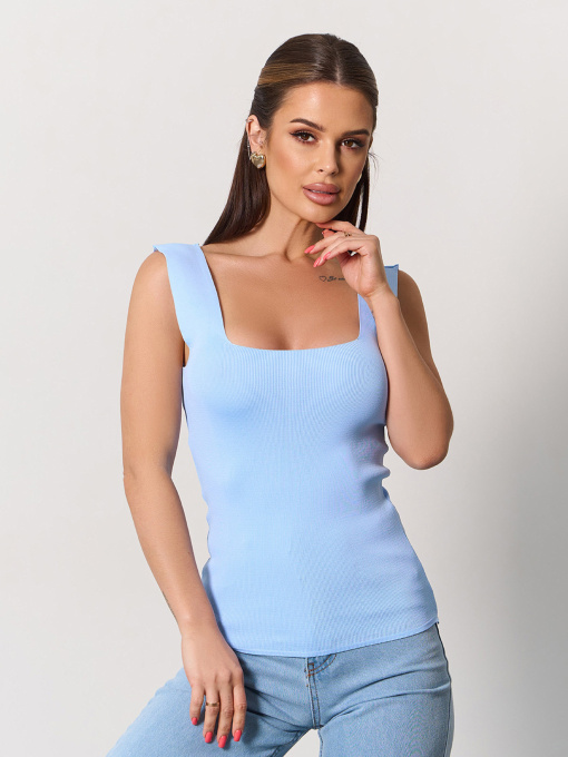 Майка ISSA Plus модель WN20-519_голубой Фото