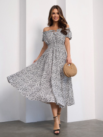 Платье миди ISSA Plus модель 15187_белый Фото