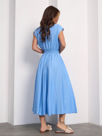 Сукня міді ISSA Plus модель 15190_голубой Фото