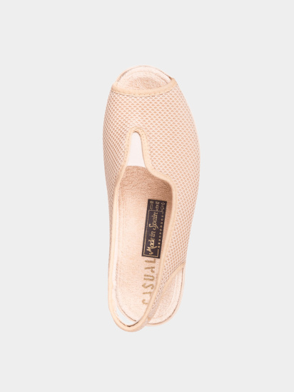 Босоножки Casual модель 47209 beige-ж-181 — фото 4 - INTERTOP