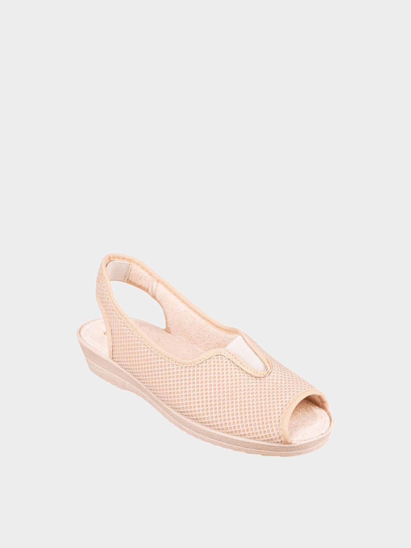 Босоніжки Casual модель 47209 beige-ж-181 Фото