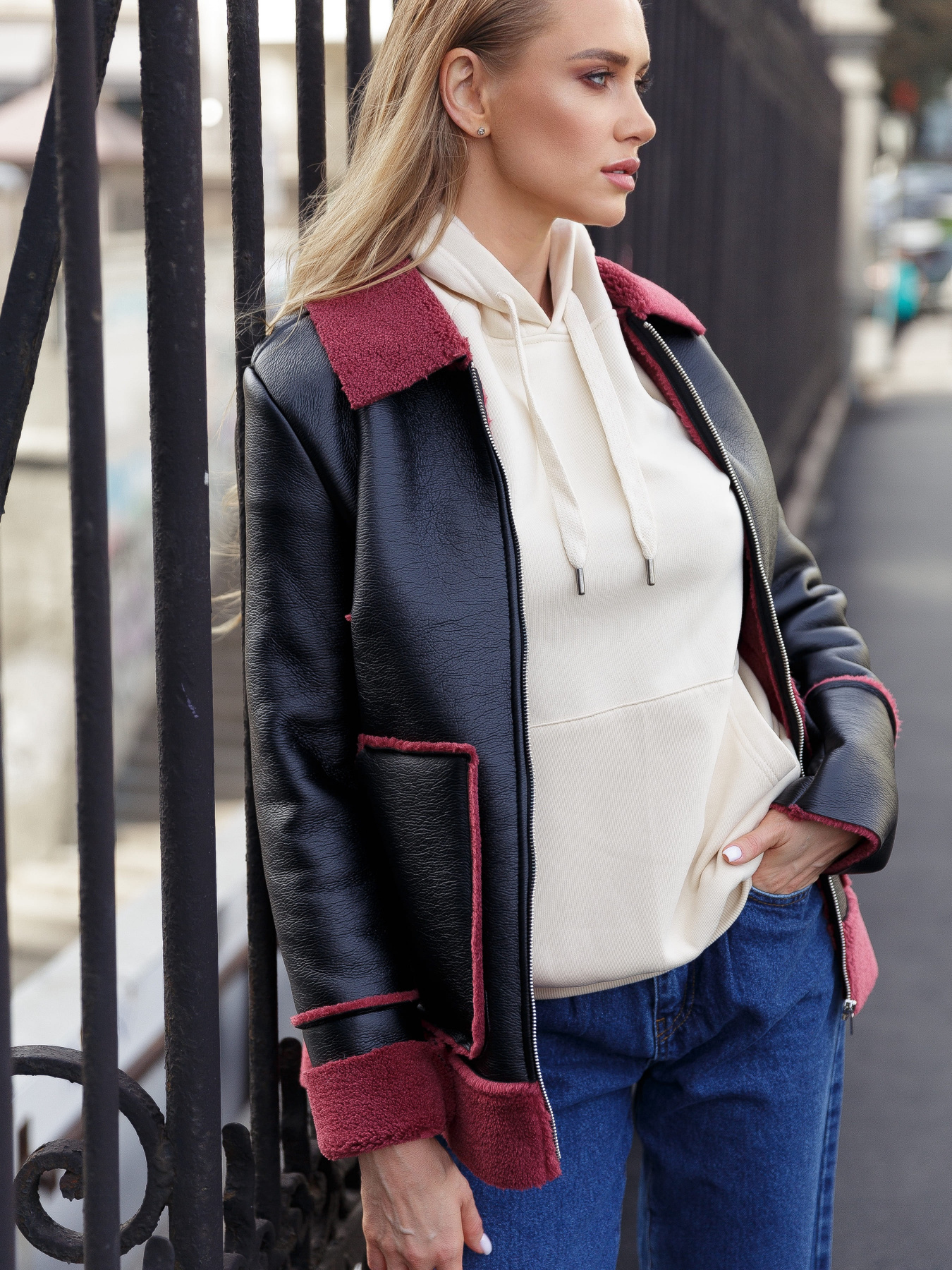 Куртка кожаная Gepur модель 33559 Фото