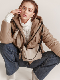 Шкіряна куртка Gepur модель 37343 Фото