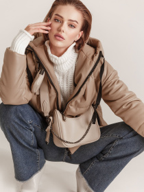 Куртка кожаная Gepur модель 37343 Куртка кожаная Gepur модель 37343 Фото