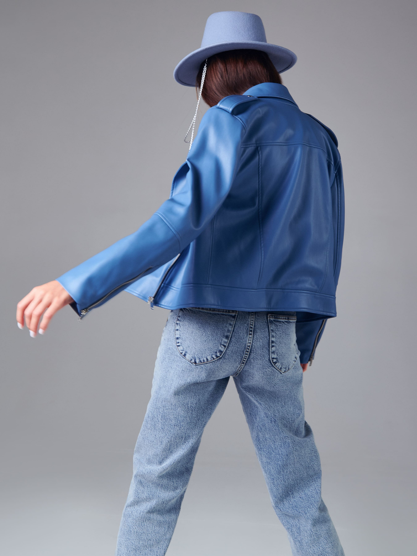 Шкіряна куртка Gepur модель 39247 Фото