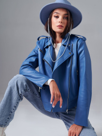 Куртка кожаная Gepur модель 39247 Куртка кожаная Gepur модель 39247 Фото