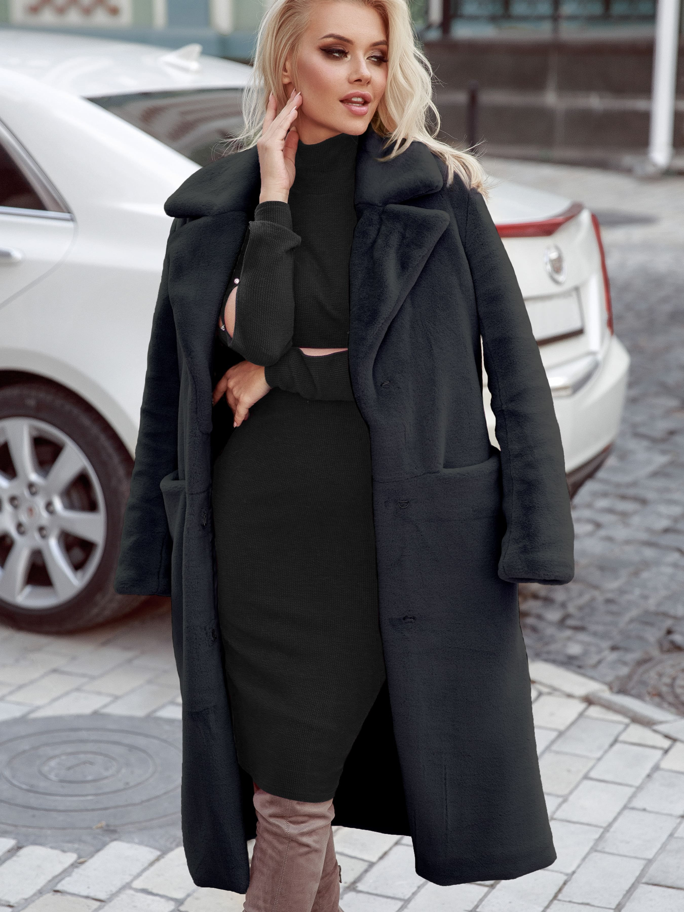 Шуба Gepur модель 34089 Шуба Gepur модель 34089 Фото