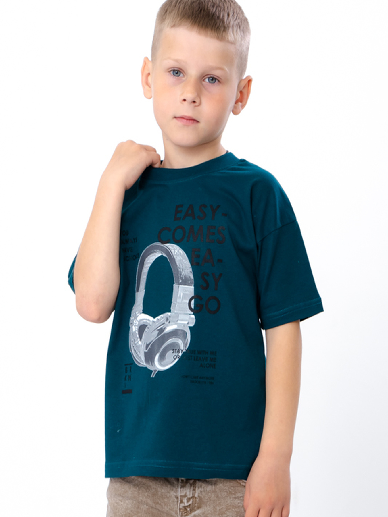 Футболка Носи своє модель 6414-001-33-4-1-temno-smaragdovij Фото