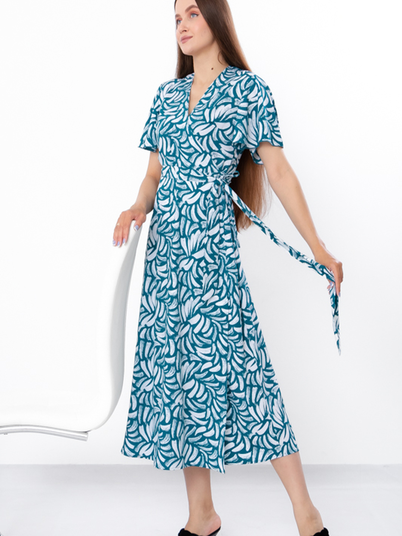 Сукня міді Носи своє модель 8405-077-1-smaragdovij Фото