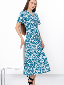 Платье миди Носи своє модель 8405-077-1-smaragdovij Фото