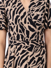 Платье миди Носи своє модель 8405-077-1-temnij-bezh Фото