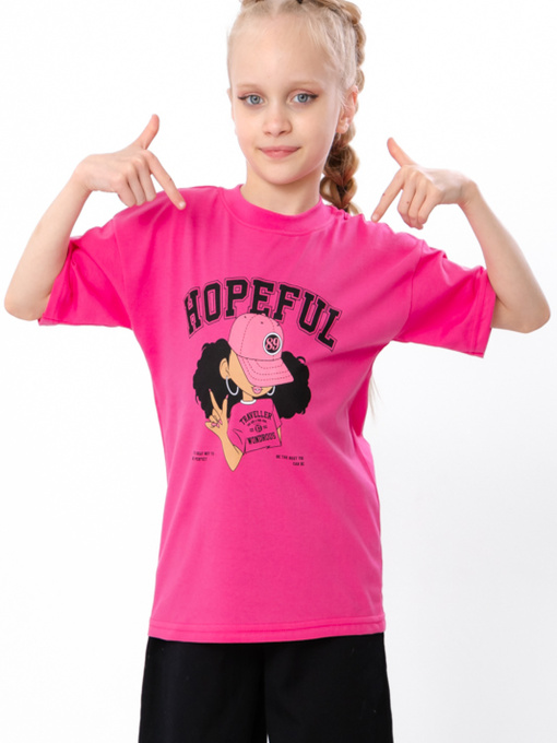 Футболка Носи своє модель 6414-001-33-5-1-svtlo-malinovij Фото