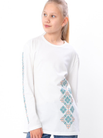 Вышиванки Носи своє модель 6363-2-molochnij-ornament Фото