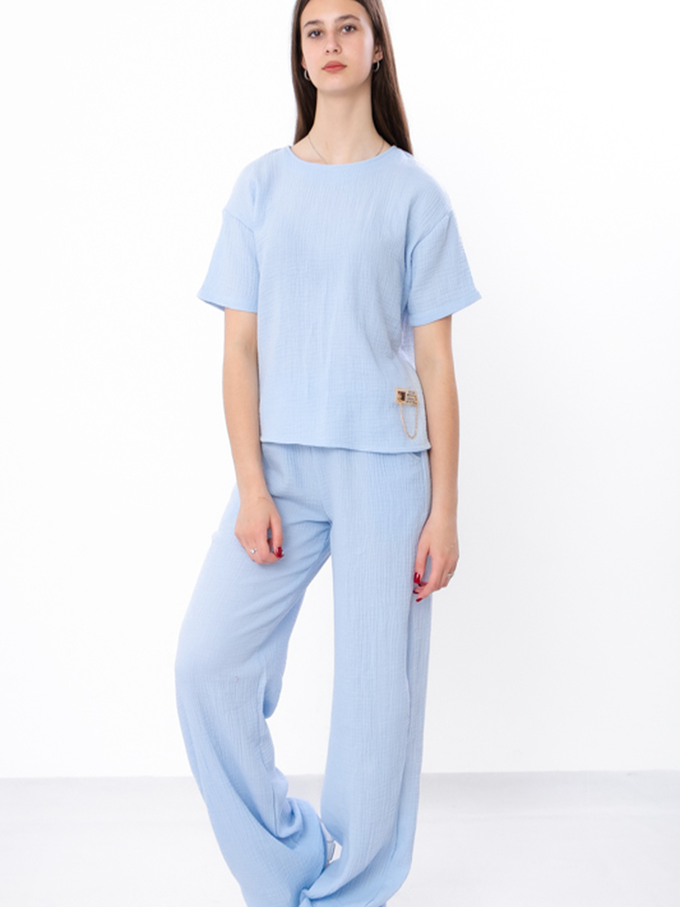 Повсякденний костюм Носи своє модель 6433-118-svtlo-blakitnij Повсякденний костюм Носи своє модель 6433-118-svtlo-blakitnij Фото