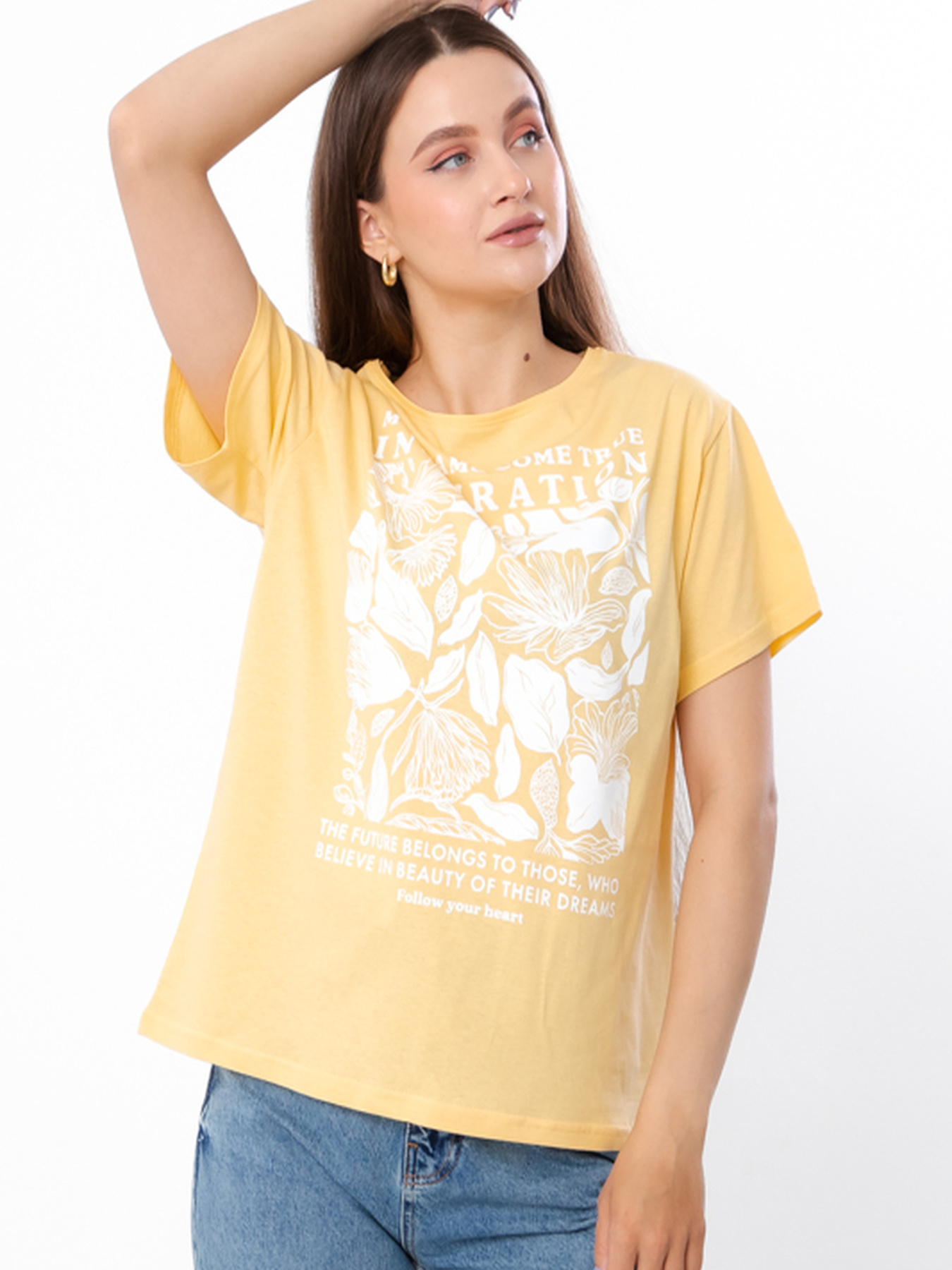 Футболка Носи своє модель 8127-001-33-1-svtlo-psochnij-inspiration Фото