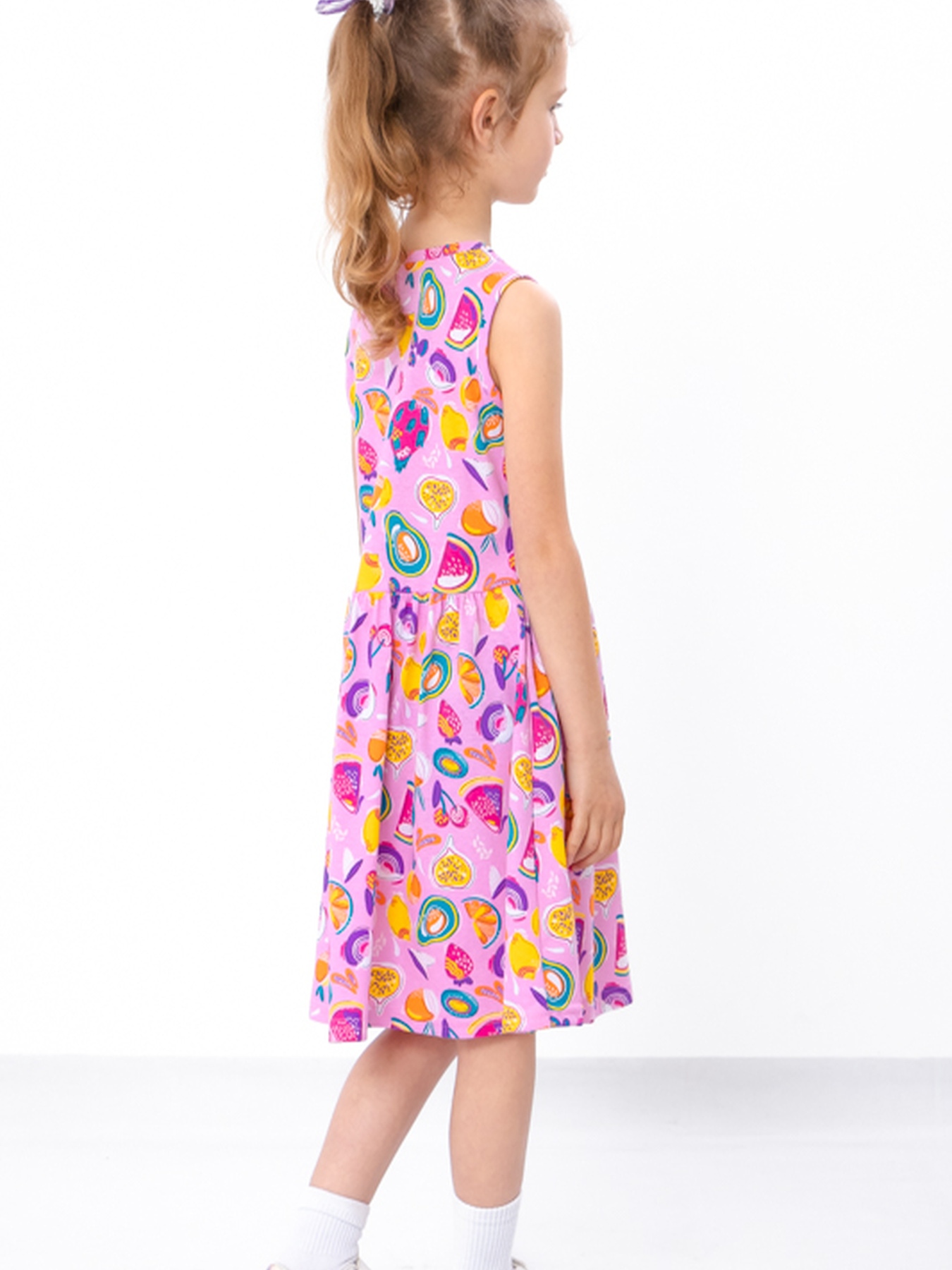 Сукня міді Носи своє модель 6244-002-frukti-rozhevij Сукня міді Носи своє модель 6244-002-frukti-rozhevij Фото