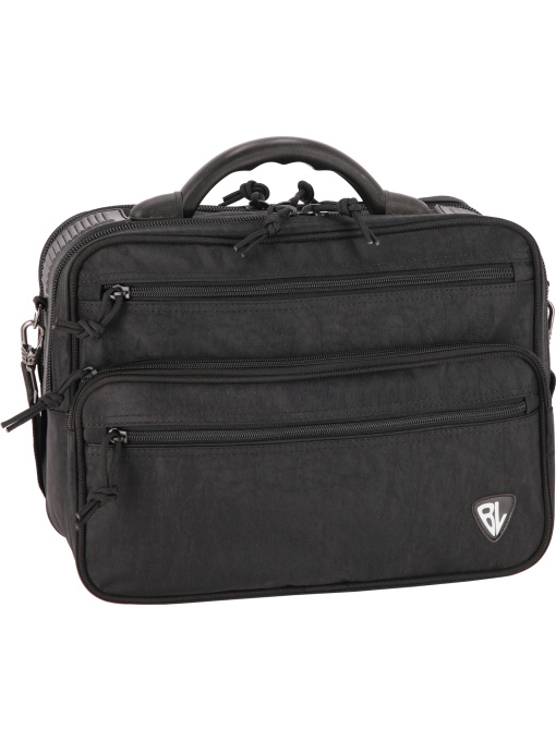 Сумка портфель чоловіча BL Mr.Grey 14 л. Чорна модель 00026570 Фото
