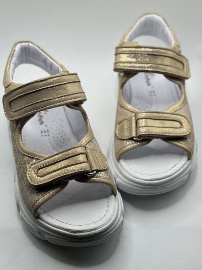 Босоножки Perlina модель 114gold25 — фото 3 - INTERTOP