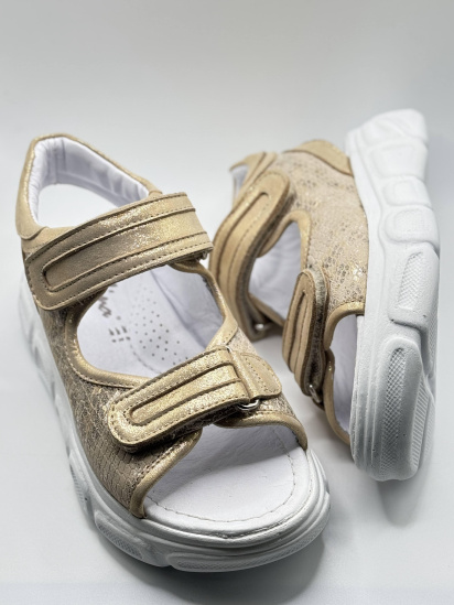 Босоножки Perlina модель 114gold25 — фото 4 - INTERTOP