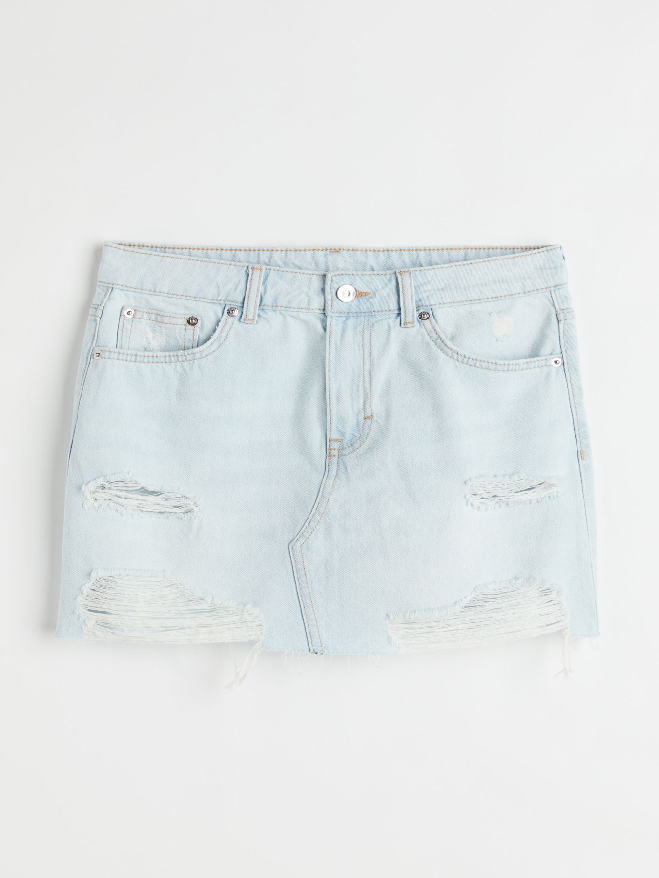 Джинсовая юбка H&M модель 72528 Фото