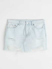 Джинсовая юбка H&M модель 72528 Фото