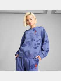 Худи и свитшоты PUMA Wardrobe Ess Graphic Crew модель 629817 Фото