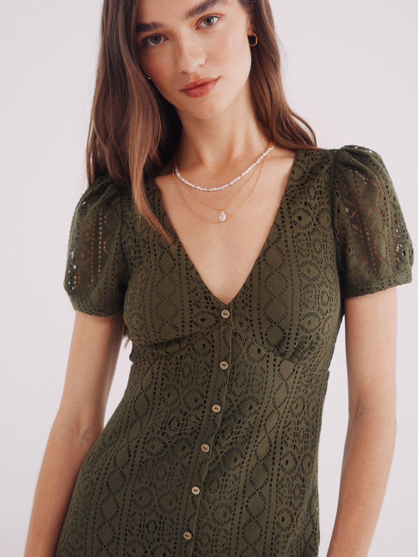 Платье миди SPRINGFIELD модель 8959508-21 Фото