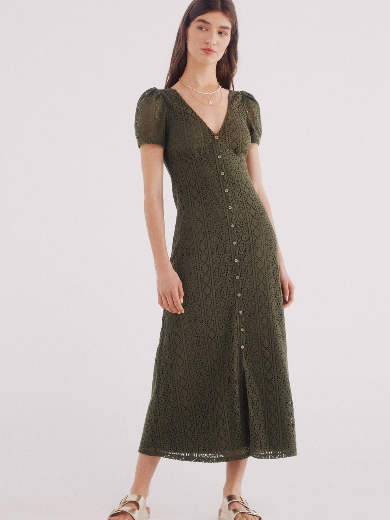 Платье миди SPRINGFIELD модель 8959508-21 Фото