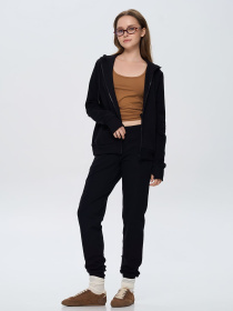 Штаны спортивные Роза модель 200124_black Фото