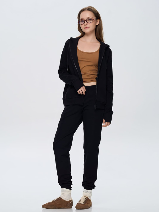 Штаны спортивные Роза модель 200124_black Фото