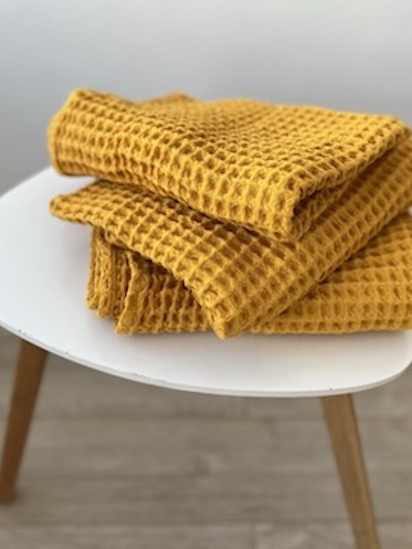 OWLED ­Набір бавовняних рушників Mustard модель CT-1002-MS — фото - INTERTOP