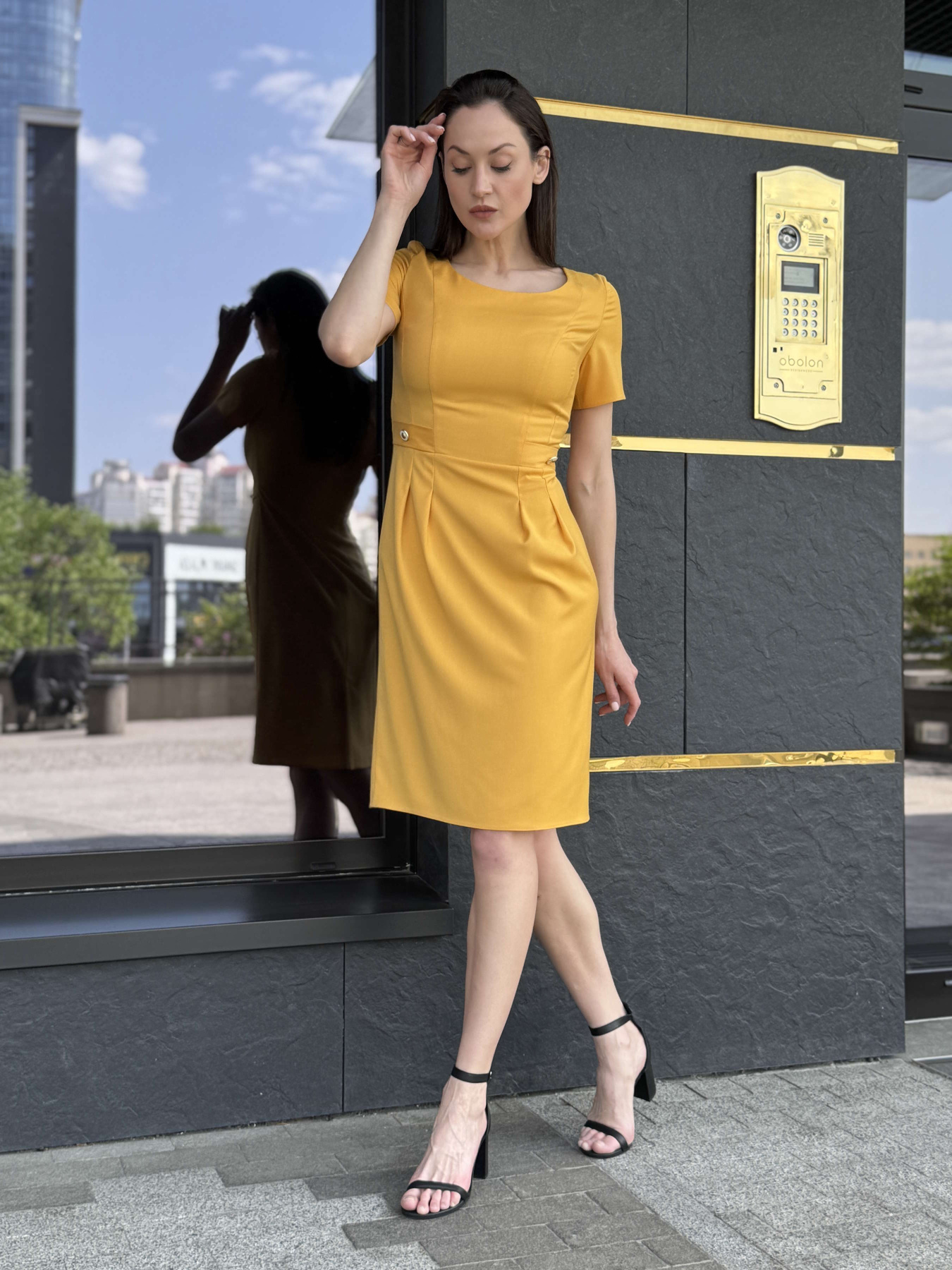 Платье мини CAT ORANGE модель 5824 Фото