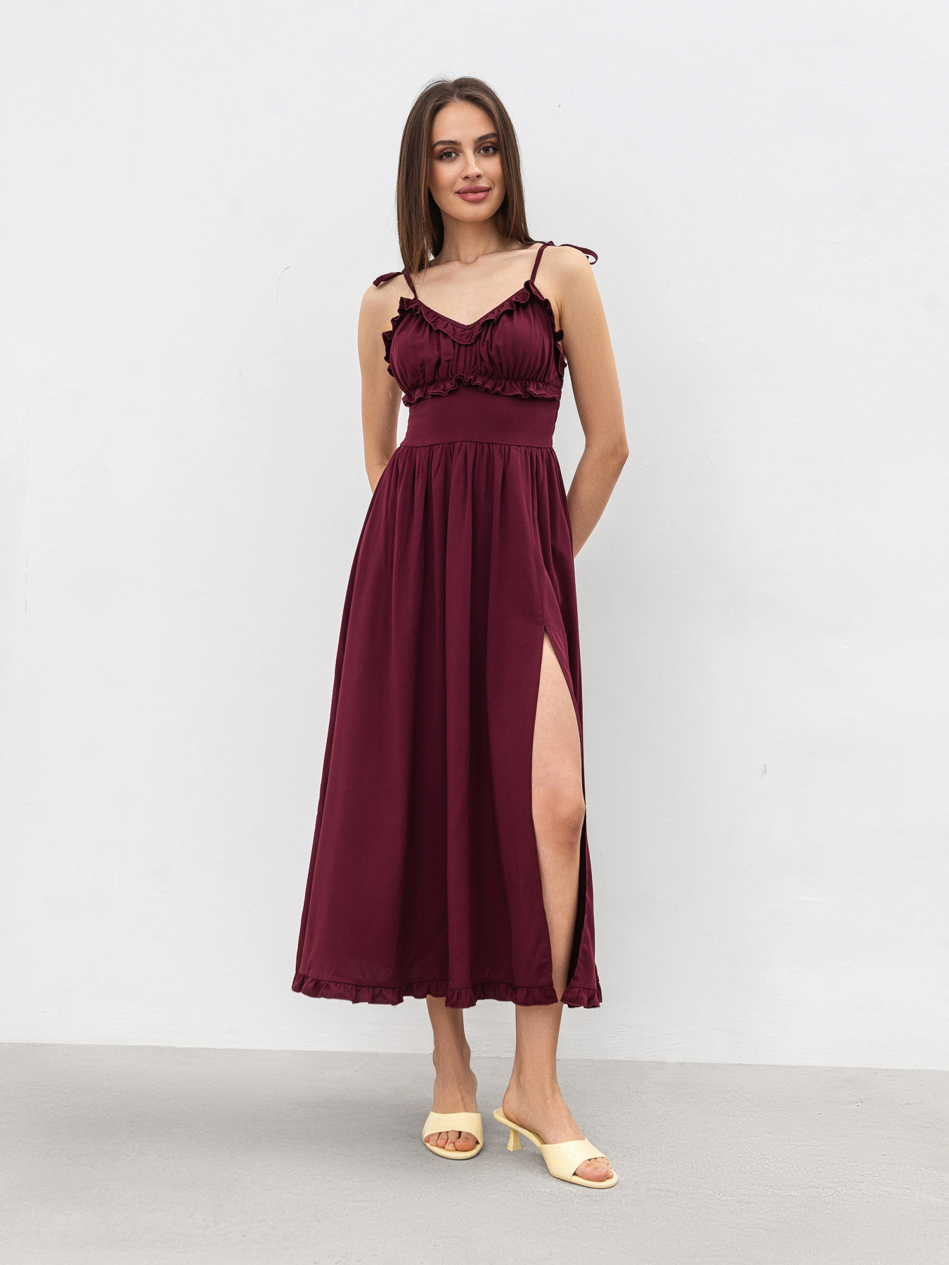 Сукня міді Romashka Фрезія модель 201062905002 Сукня міді Romashka Фрезія модель 201062905002 Фото