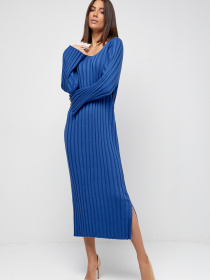 Сукня максі MarSe модель marse-vqzanoe-platxe-250-lektrik Сукня максі MarSe модель marse-vqzanoe-platxe-250-lektrik Фото