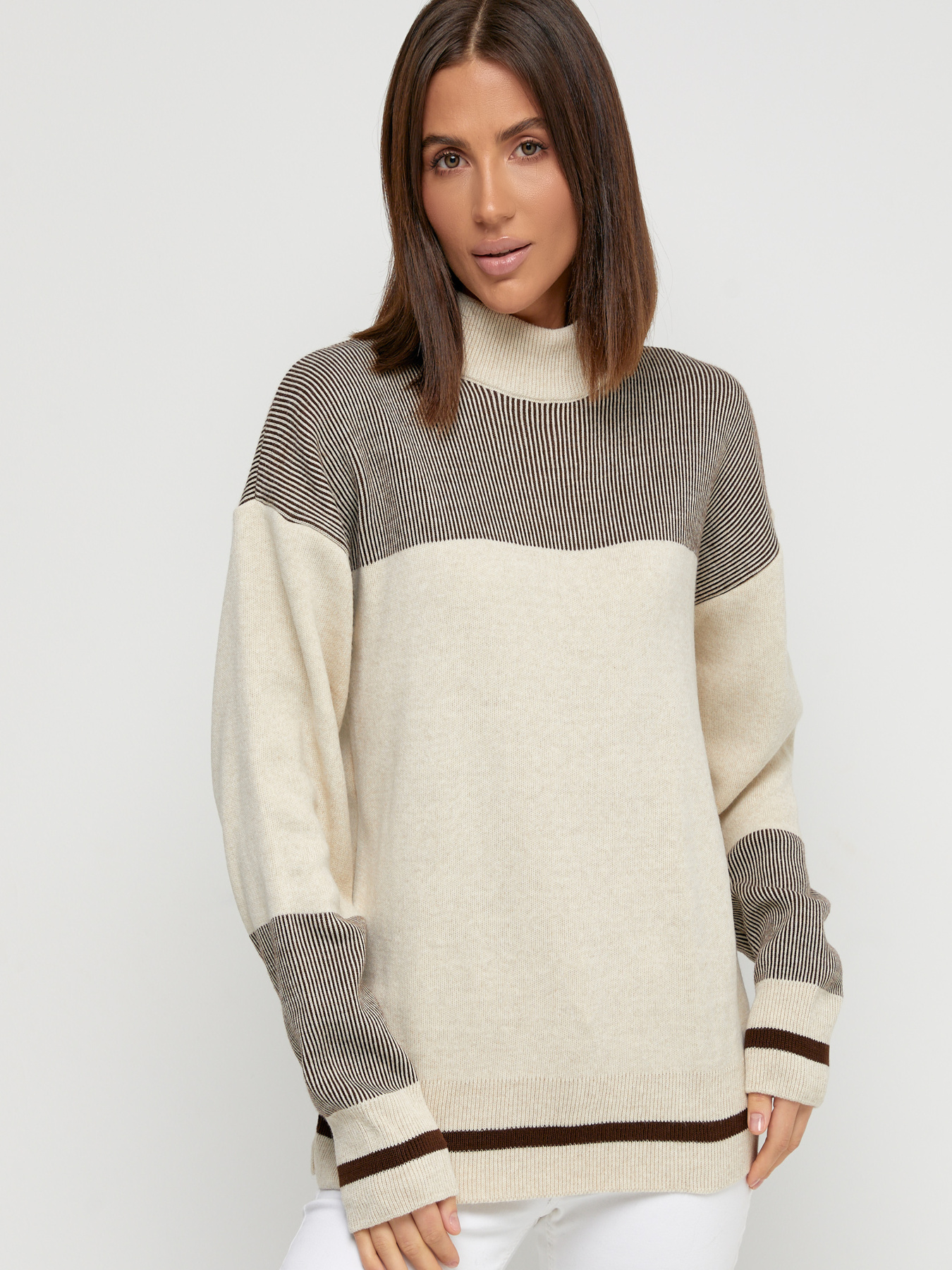 Свитер MarSe модель marse-sviter-245-kapuchino Фото