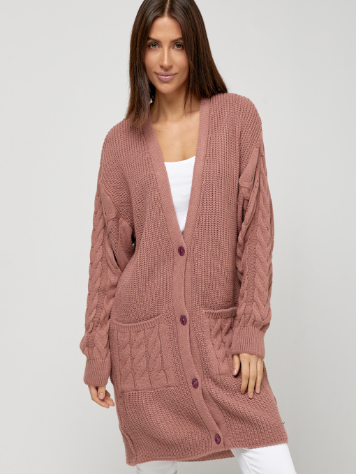 Кардиган MarSe модель marse-kardigan-249-roza Фото