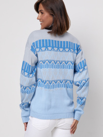 Свитер MarSe модель marse-sviter-252-goluboj Фото