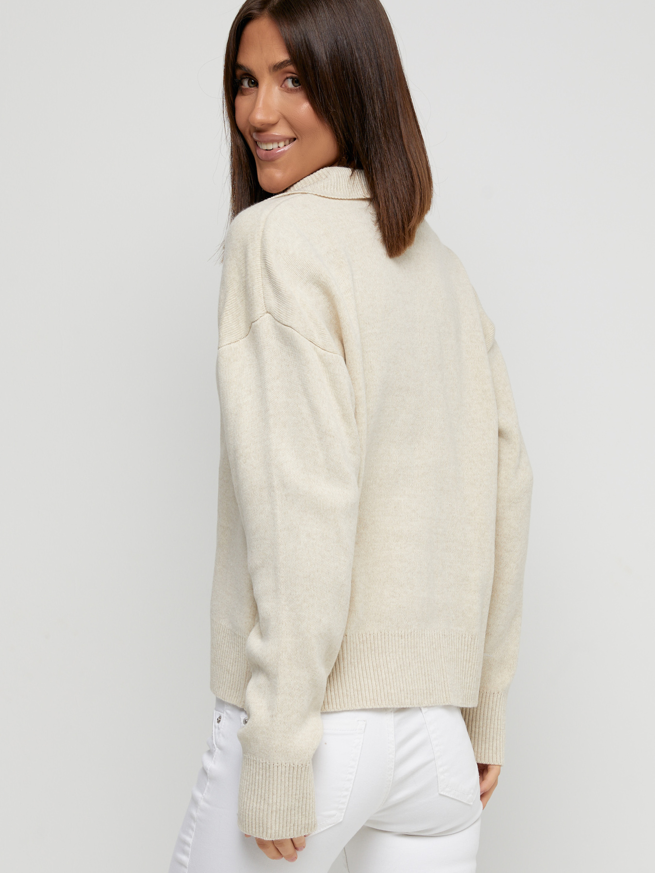 Джемпер MarSe модель marse-sviter-243-kapuchino Джемпер MarSe модель marse-sviter-243-kapuchino Фото