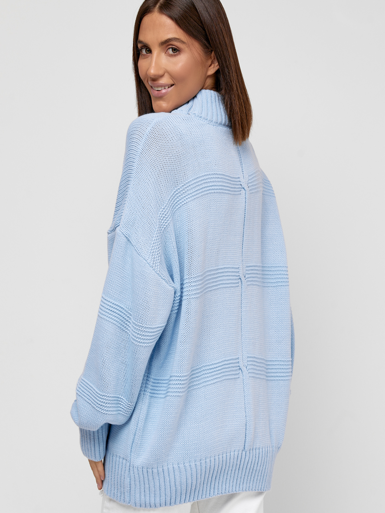 Свитер MarSe модель marse-sviter-244-goluboj Фото