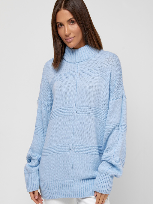 Светр MarSe модель marse-sviter-244-goluboj Фото