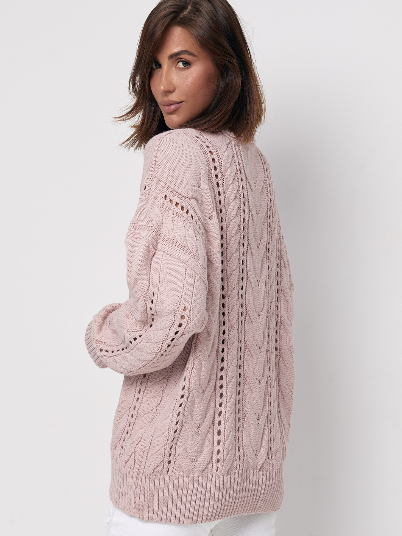 Светр MarSe модель marse-sviter-241-pudra Фото