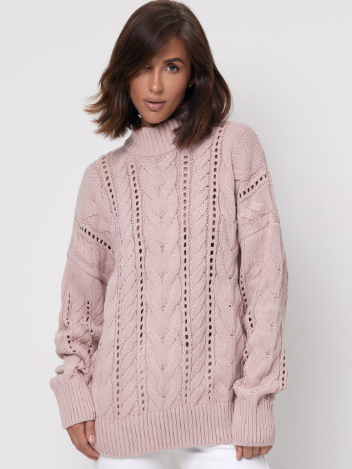 Свитер MarSe модель marse-sviter-241-pudra Фото