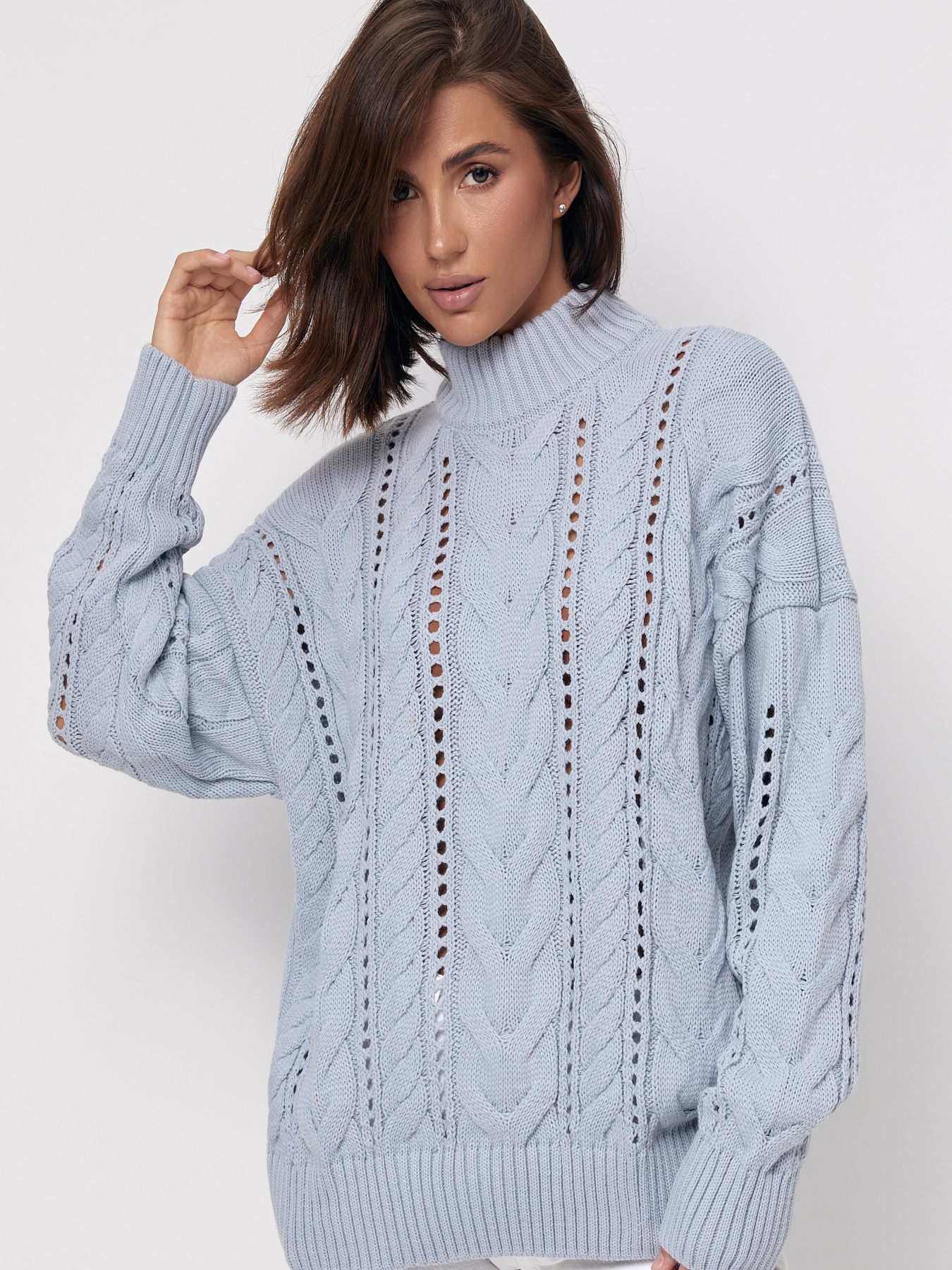 Светр MarSe модель marse-sviter-241-svetlo-serj Фото