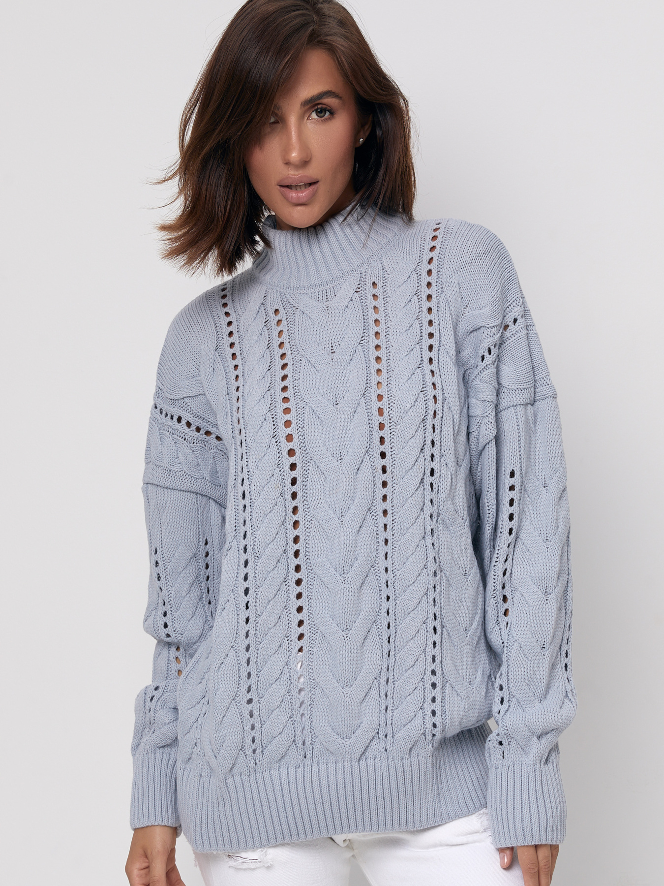 Светр MarSe модель marse-sviter-241-svetlo-serj Фото