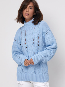 Свитер MarSe модель marse-sviter-241-goluboj Фото